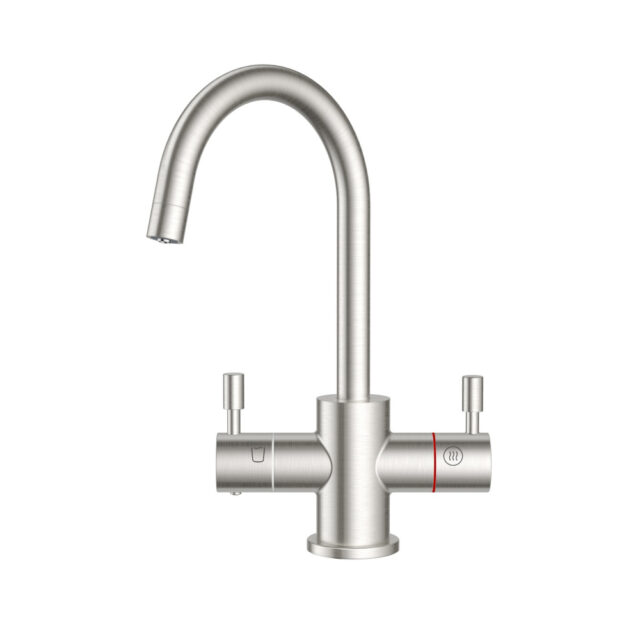 dual handle boiling and filtered water tap