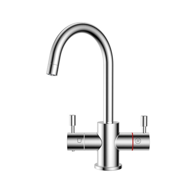 2in1 boiling water tap in chrome