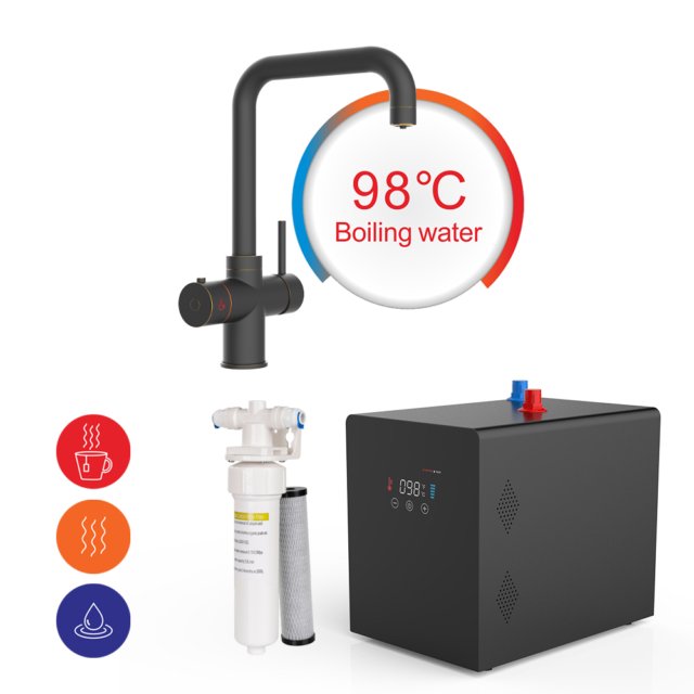 3in1 filtered hot water tap with 4L boiler