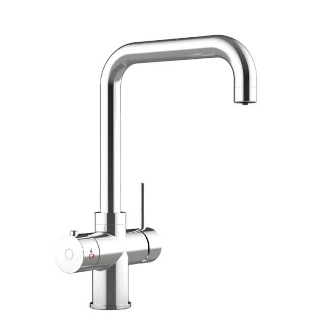 D shape 3in1chrome water tap