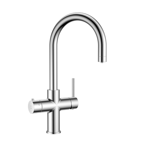 4in1 chrome chilled water tap