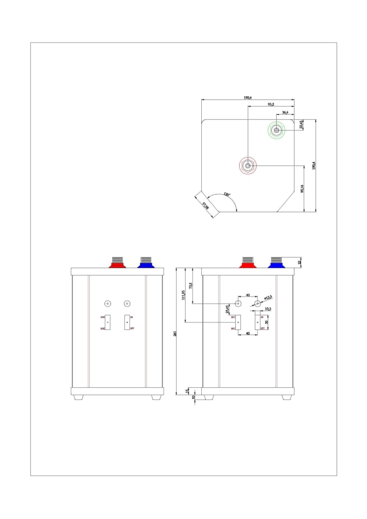 separater Wasserkanal