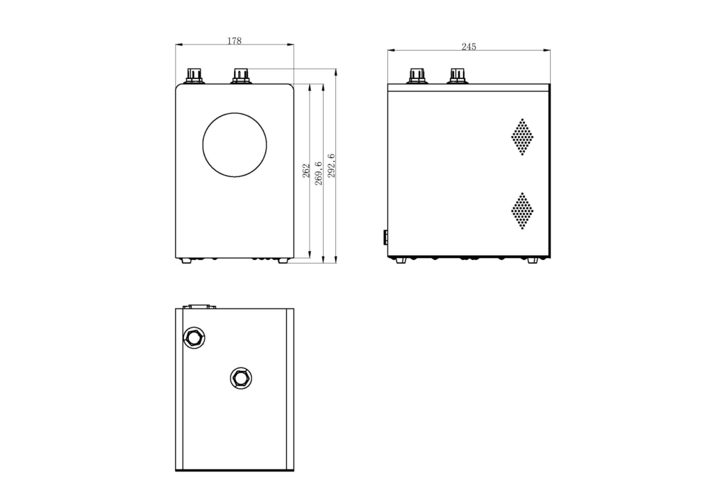 separater Wasserkanal