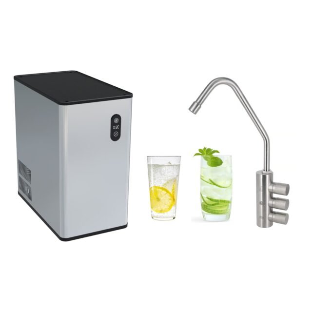 soda water machine with 3 way water tap